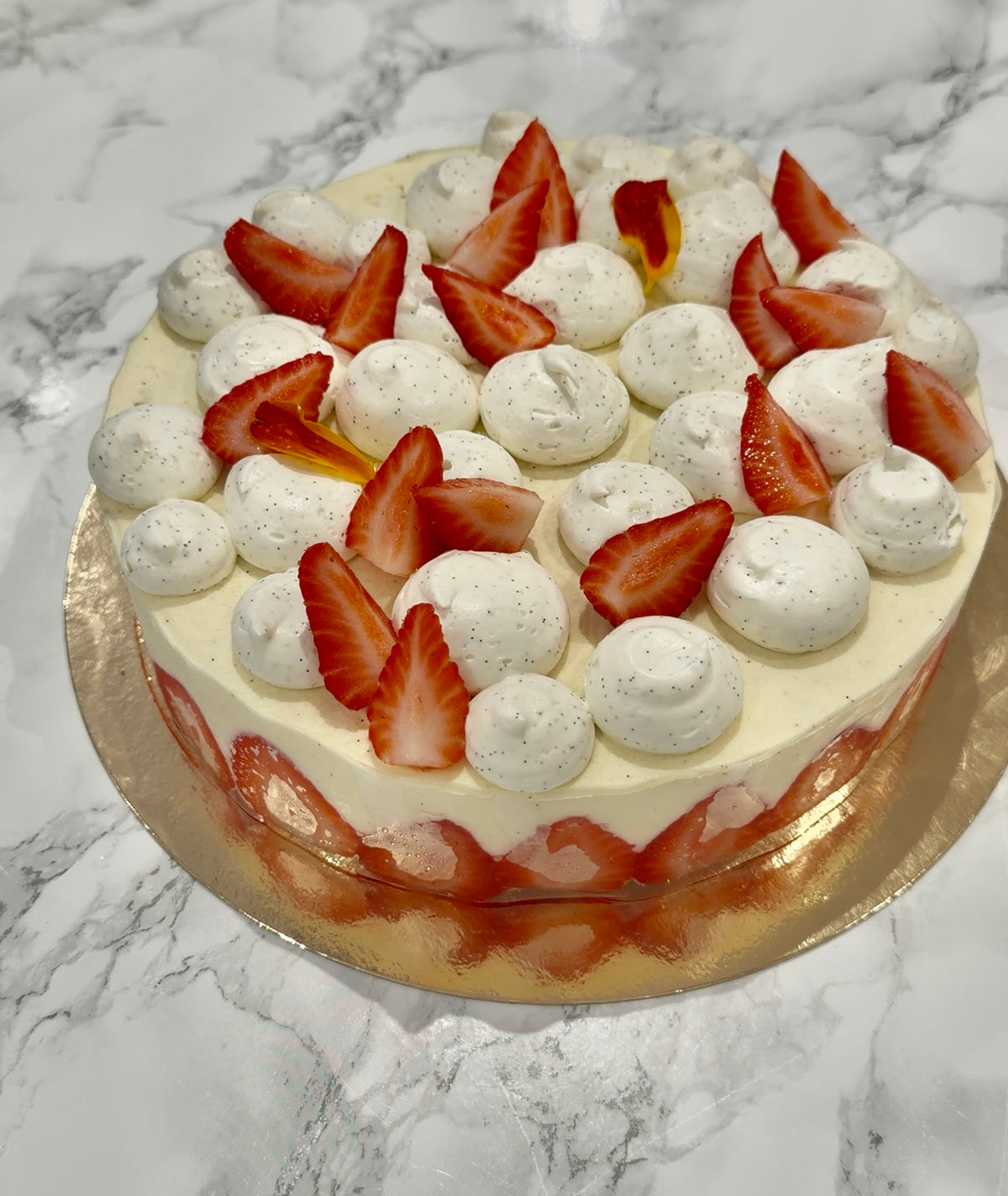 Fraisier vanille de Guadeloupe