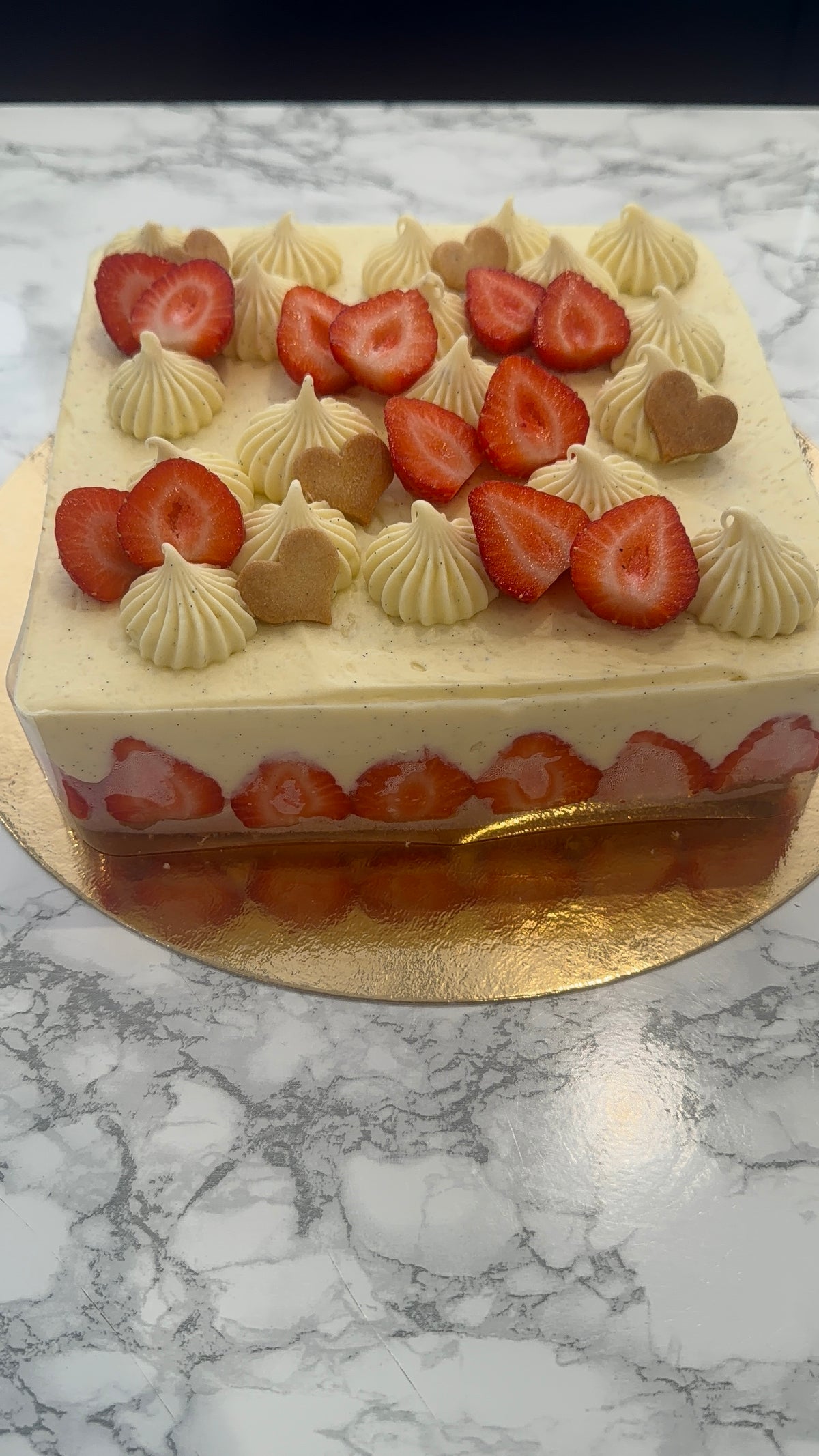 Fraisier vanille de Guadeloupe