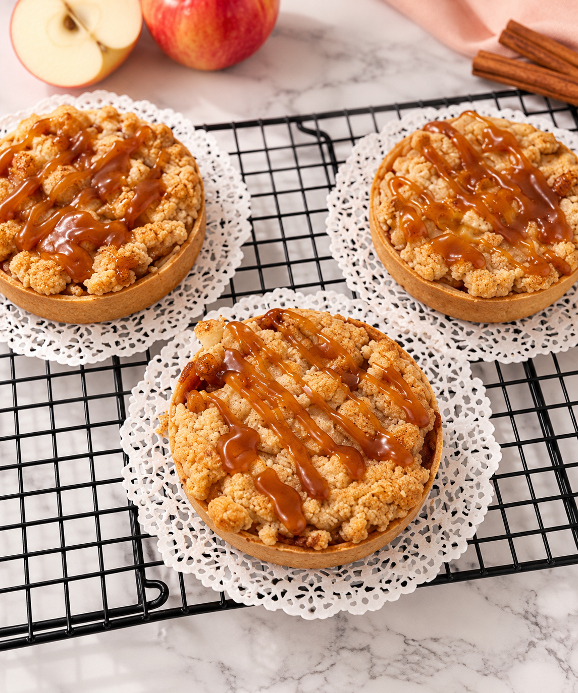 tartelette pomme canelle